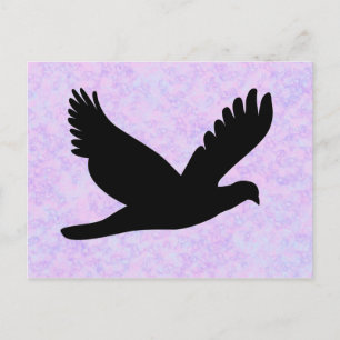 Carte postale Silhouette Oiseau