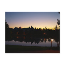 Silouette Sunrise À Orlando, Floride Sur Le Toit