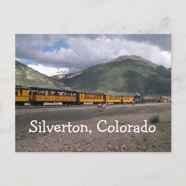 Carte postale Silverton, Colorado (Devant)