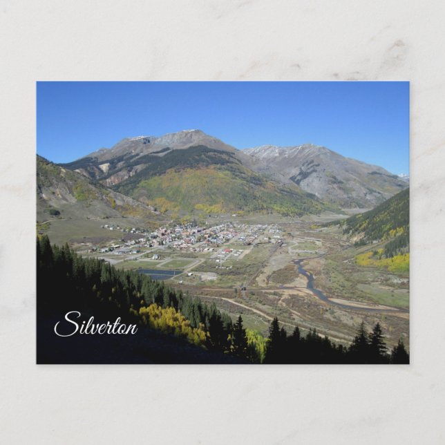 Carte postale Silverton Colorado (Devant)