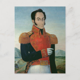 Carte Postale Simon Bolivar
