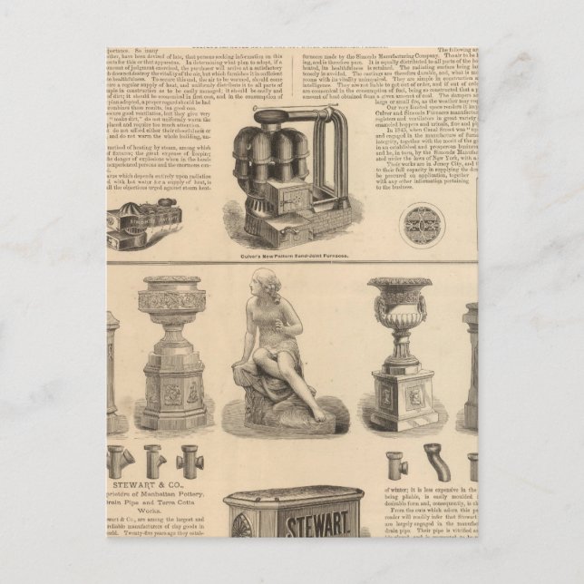 Carte Postale Simonds Manufacturing Company Stewart (Devant)