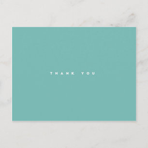 Carte postale simple et gracieuse