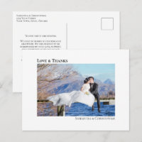 Simple Moderne Mariage Minimaliste Photo Amour Mer