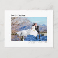 Simple moderne minimaliste Mariage photo amour Mer
