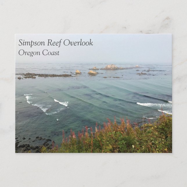 Carte Postale Simpson Reef Overlook (Devant)