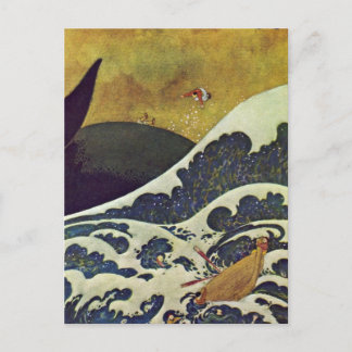 Carte Postale Sindbad le marin de Dulac 1907