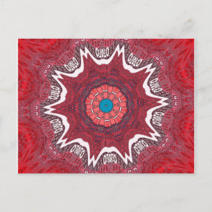 Carte Postale Sindhi Ethnic Tribal Motif Art