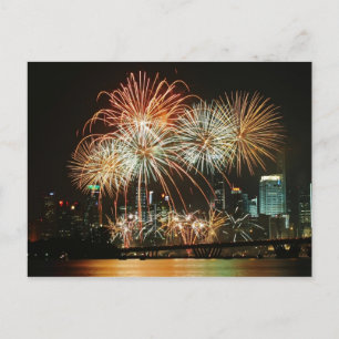 Carte Postale Singapore Fireworks Festival 2