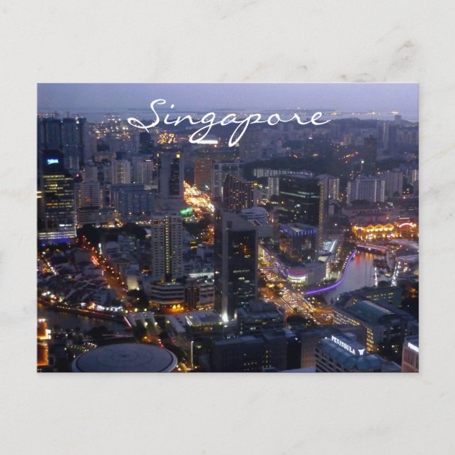 Carte Postale singapour (Devant)