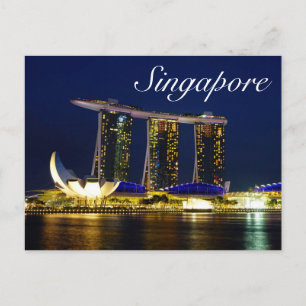 Carte Postale Singapour