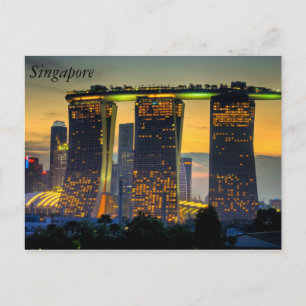 Carte Postale Singapour