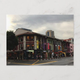 Carte postale Singapour Chinatown #1-2
