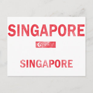 Carte Postale Singapour Designs Singapour