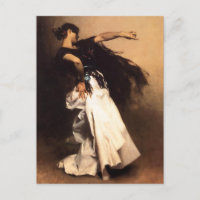 Carte postale Singer Sargent Spanish Dancer