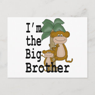 Carte Postale Singes Big Brother