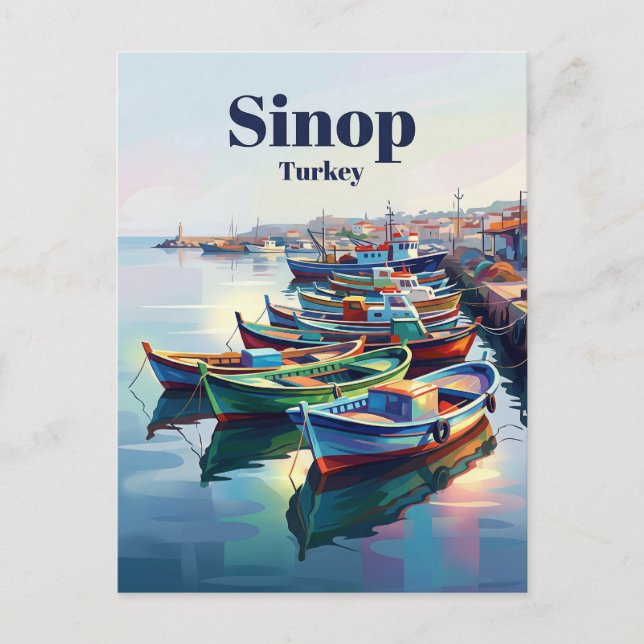 Carte Postale Sinop Turquie (Devant)