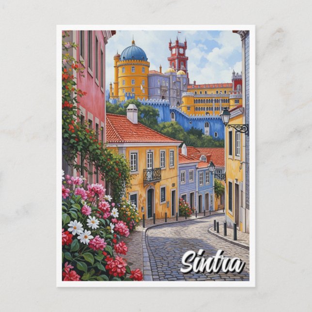 Carte Postale Sintra Portugal Travel (Devant)