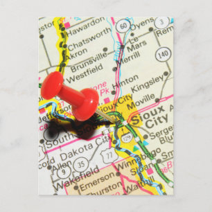 Carte Postale Sioux City, Iowa