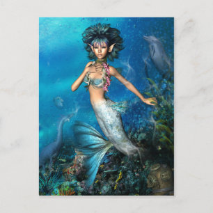 Carte Postale Sirène