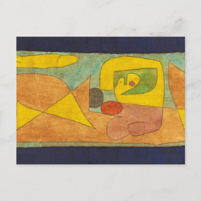 Carte Postale Sirens Eggs by Paul Klee (Devant)