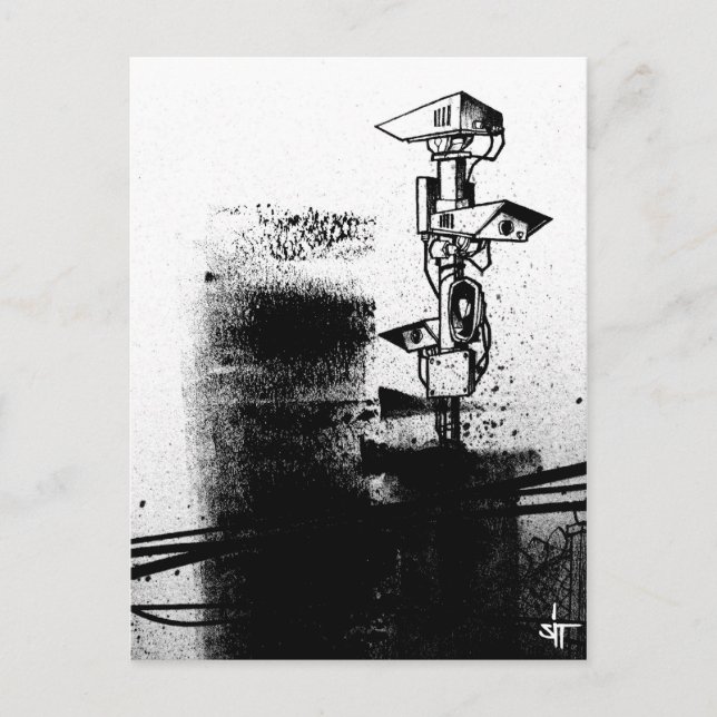 Carte Postale SIT "Surveillance" (Devant)