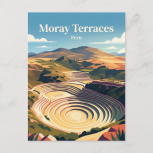 Carte Postale Site archéologique de Moray Pérou