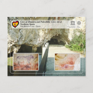 Carte Postale Site du patrimoine mondial de l'UNESCO - Grotte Ti