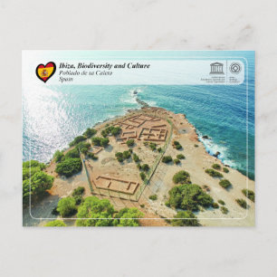 Carte Postale Site du patrimoine mondial de l'UNESCO - Ibiza/Eiv