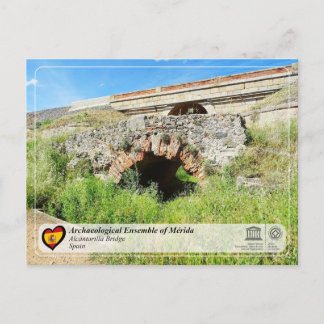 Carte Postale Site du patrimoine mondial de l'UNESCO - Mérida - 