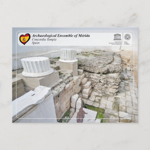 Carte Postale Site du patrimoine mondial de l'UNESCO - Temple d