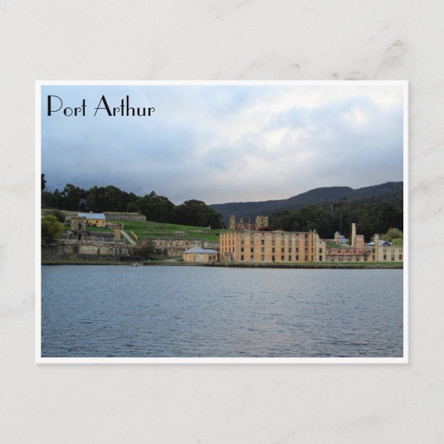 Carte Postale site du port arthur (Devant)