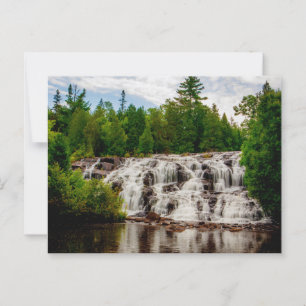 Carte Postale Site Pittoresque de Bond Falls, Michigan
