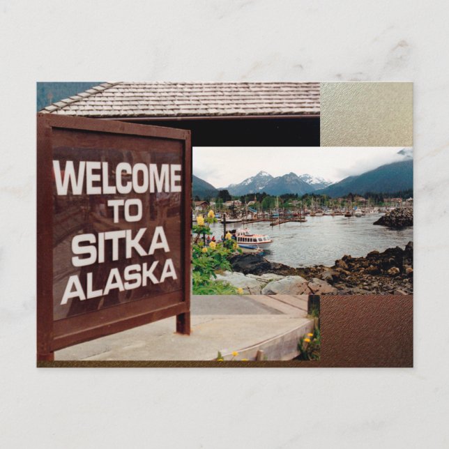 Carte Postale Sitka, Alaska (Devant)