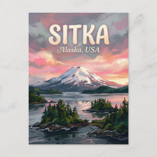 Carte Postale Sitka Sound Voyage en Alaska