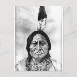 Carte Postale Sitting Bull