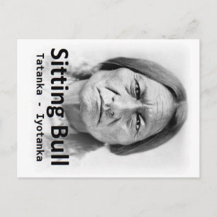 Carte Postale Sitting Bull, Tatanka Iyotanka, Amérindienne