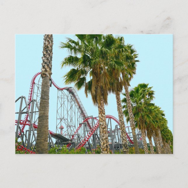 Carte Postale Six Flags Magic Mountain (Devant)