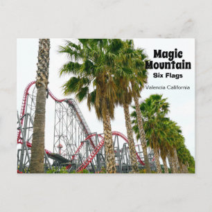 Carte Postale Six Flags Magic Mountain