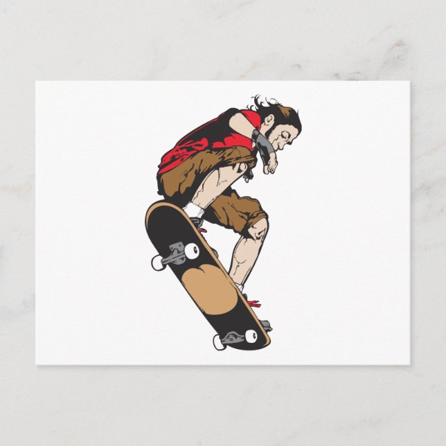 Carte Postale Skate (Devant)