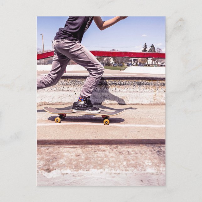 Carte Postale Skate (Devant)