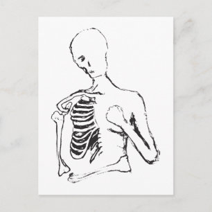 Carte Postale skele solitaire