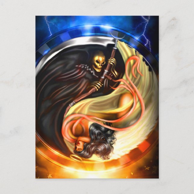 Carte postale Skeleton (Devant)