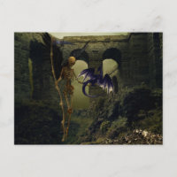 Skeleton Angel Dragon Imaginaire Grim Reaper