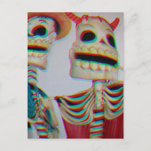 Carte Postale Skeletons dansants