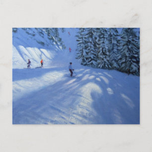Carte Postale Ski de Morzine