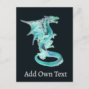 Carte Postale Sky Blue Dragon