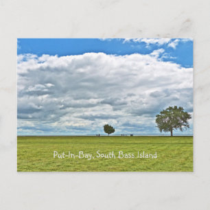 carte postale SKY DRAMATIQUE/PUT-IN-BAY, SOUTH BAS