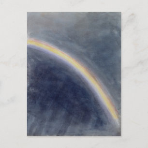 Carte Postale Sky Study with Rainbow, 1827 (avec papier)