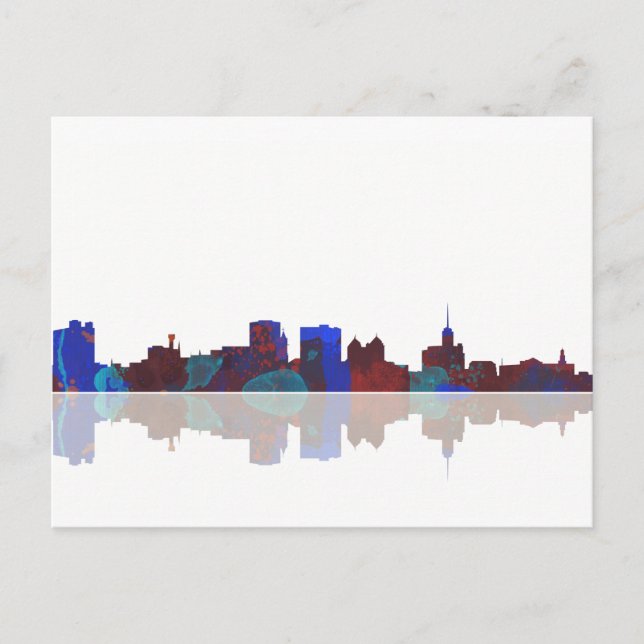 Carte Postale Skyline Buffalo New York (Devant)